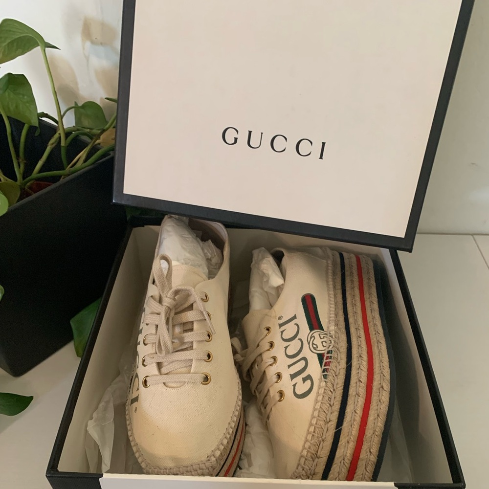 Gucci platform sneakers